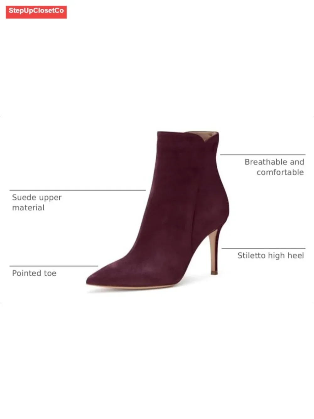 N/A sleek suede